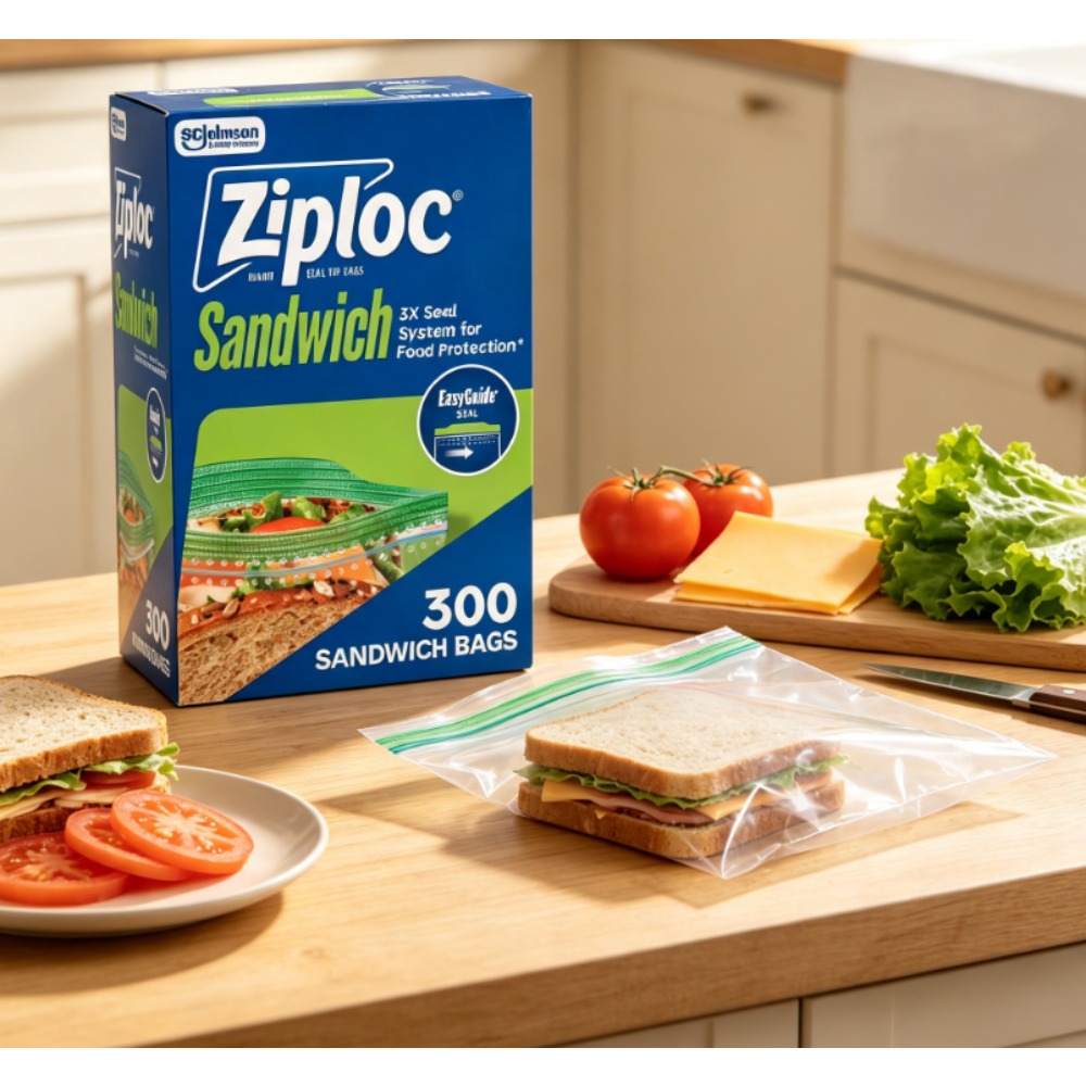 Ziploc Food Storage - Ziploc ® Bolsas para sándwiches de