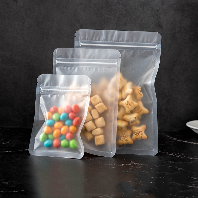 Ziploc Food Storage - Bolsa con cierre de cremallera mate