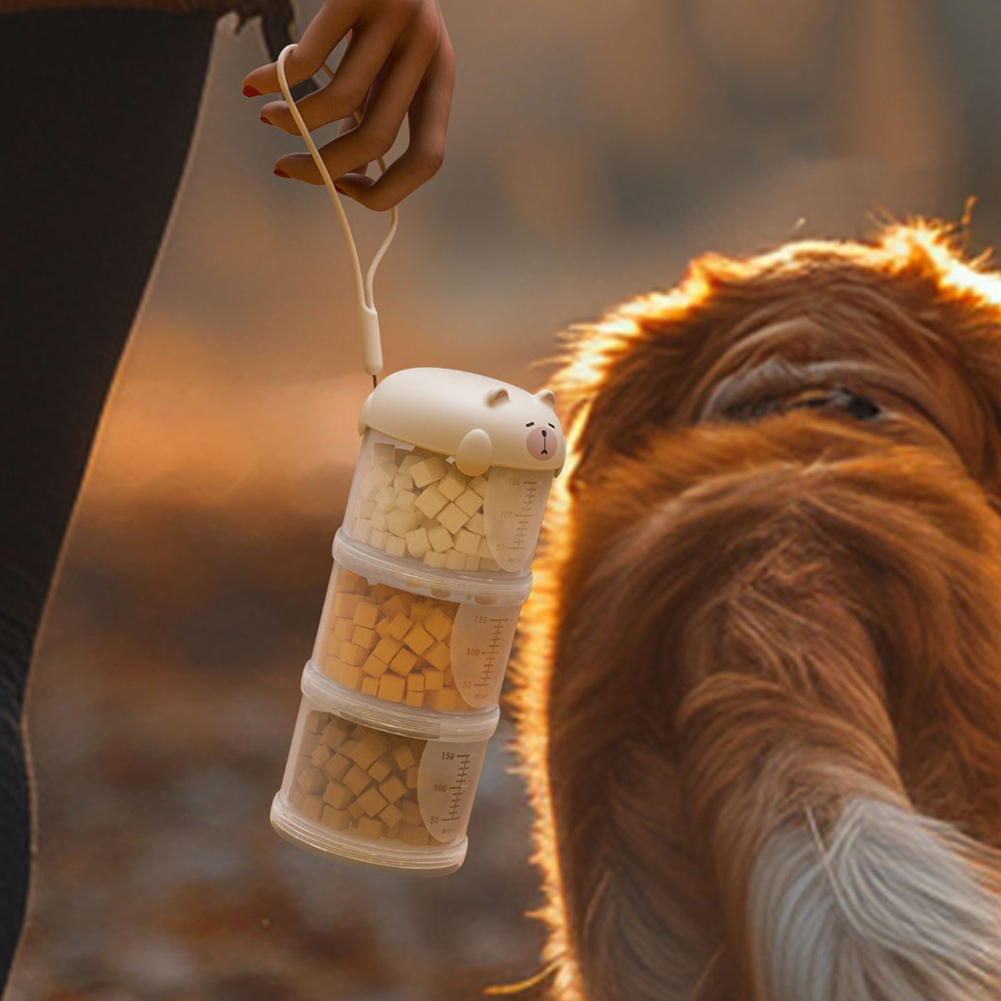 Food Storage Dog - Atertight Outdoor Dog Treat Jar Multi-capas