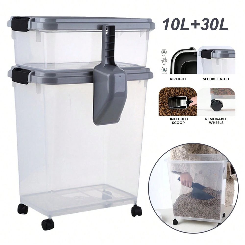 Food Storage Dog - Contenedor de Almacenamiento de Alimentos, Combo