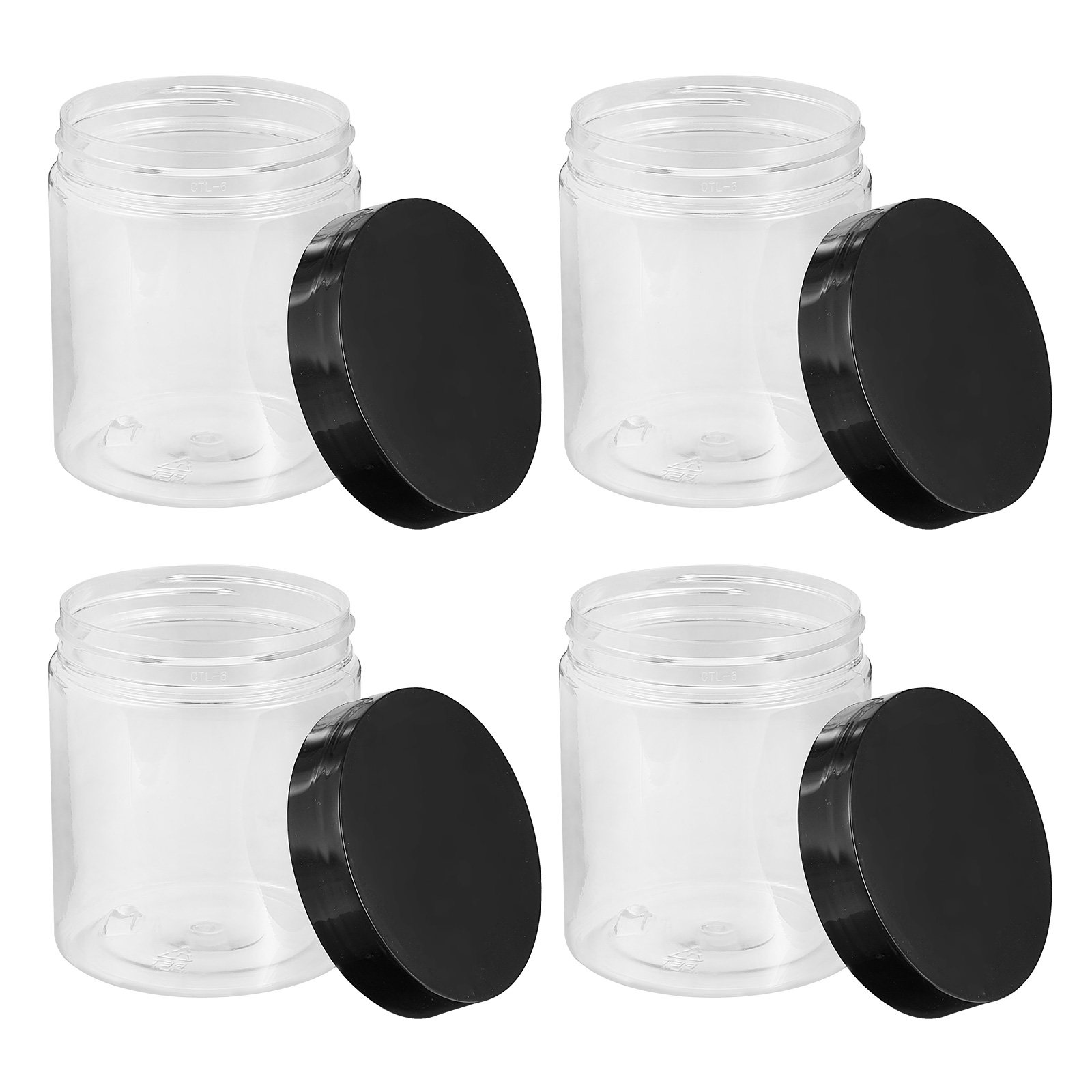 Food Storage In Pantry - 12 Recipientes Transparentes de Plástico para