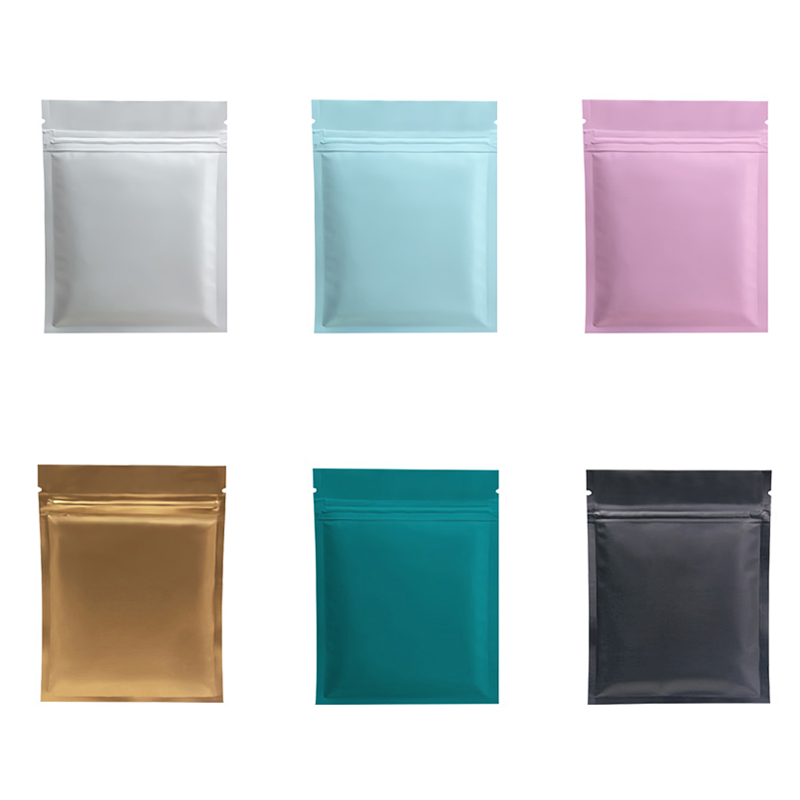 Ziploc Food Storage - 100 Uds 6x8cm mate negro rosa