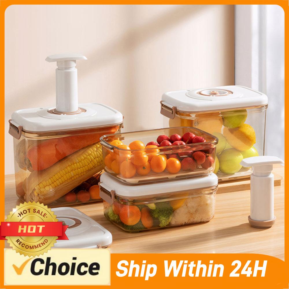 Food Storage Vacuum Containers - Contenedor de Almacenamiento de Alimentos al