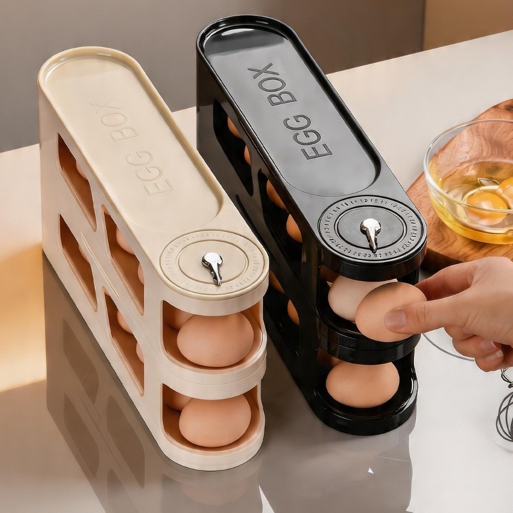 Egg Storage Holder - Caja de Almacenamiento de Huevos de