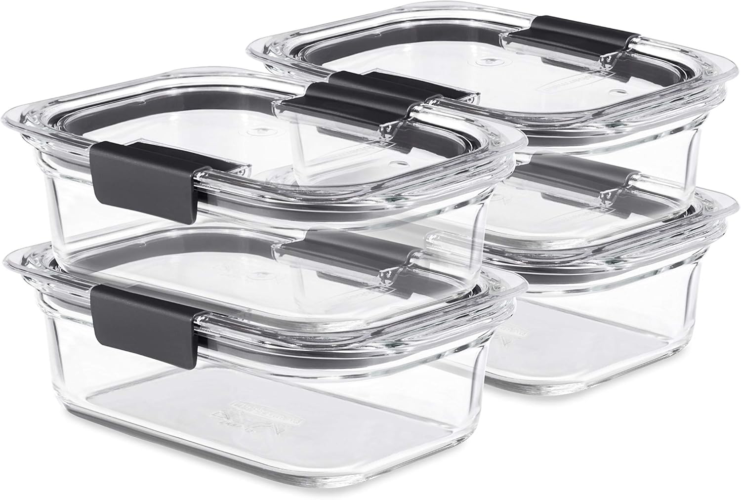 Food Storage Glass Set - Recipientes de Vidrio Brilliance para Almacenamiento