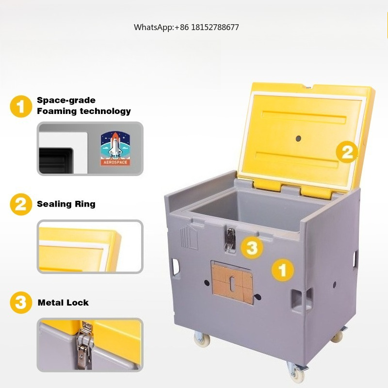 Food Storage Boxes - Contenedor Aislado para Almacenamiento de Hielo