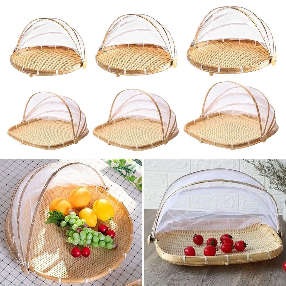 Food Storage Net - Contenedor de Alimentos con Malla Antimosquitos,