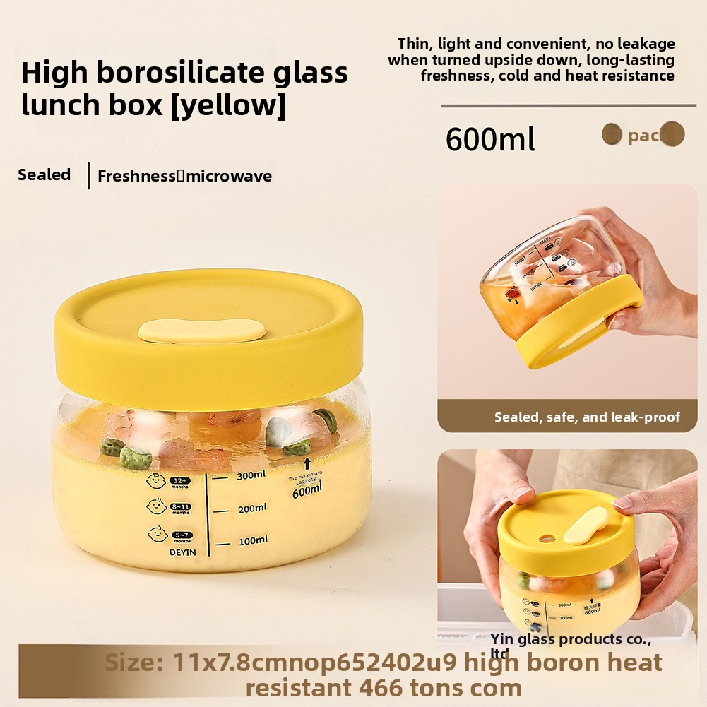 Food Storage Microwave Safe - Contenedor de almacenamiento de alimentos de
