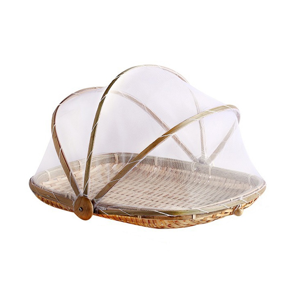 Food Storage Net - Cesta de bambú antiinsectos a prueba