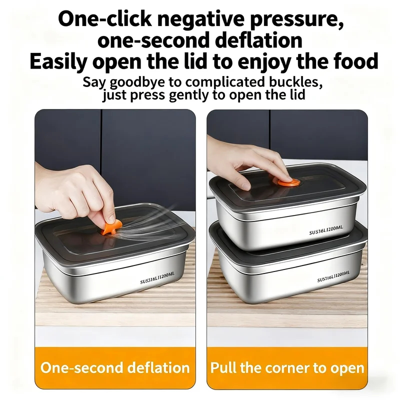 Lonchera Hermética de Acero In - Food Storage Microwave Safe reseña y precio