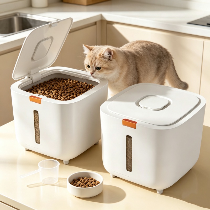 Caja de Almacenamiento de Alim - Food Storage Dog reseña y precio