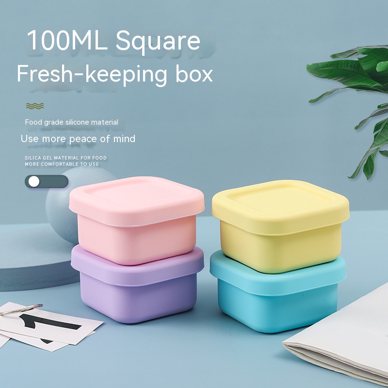 Lonchera de Silicona Sellada p - Food Storage Microwave Safe reseña y precio