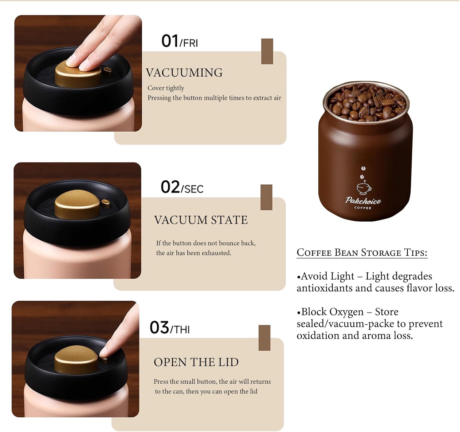 Contenedor de Almacenamiento d - Food Storage Vacuum Containers reseña y precio