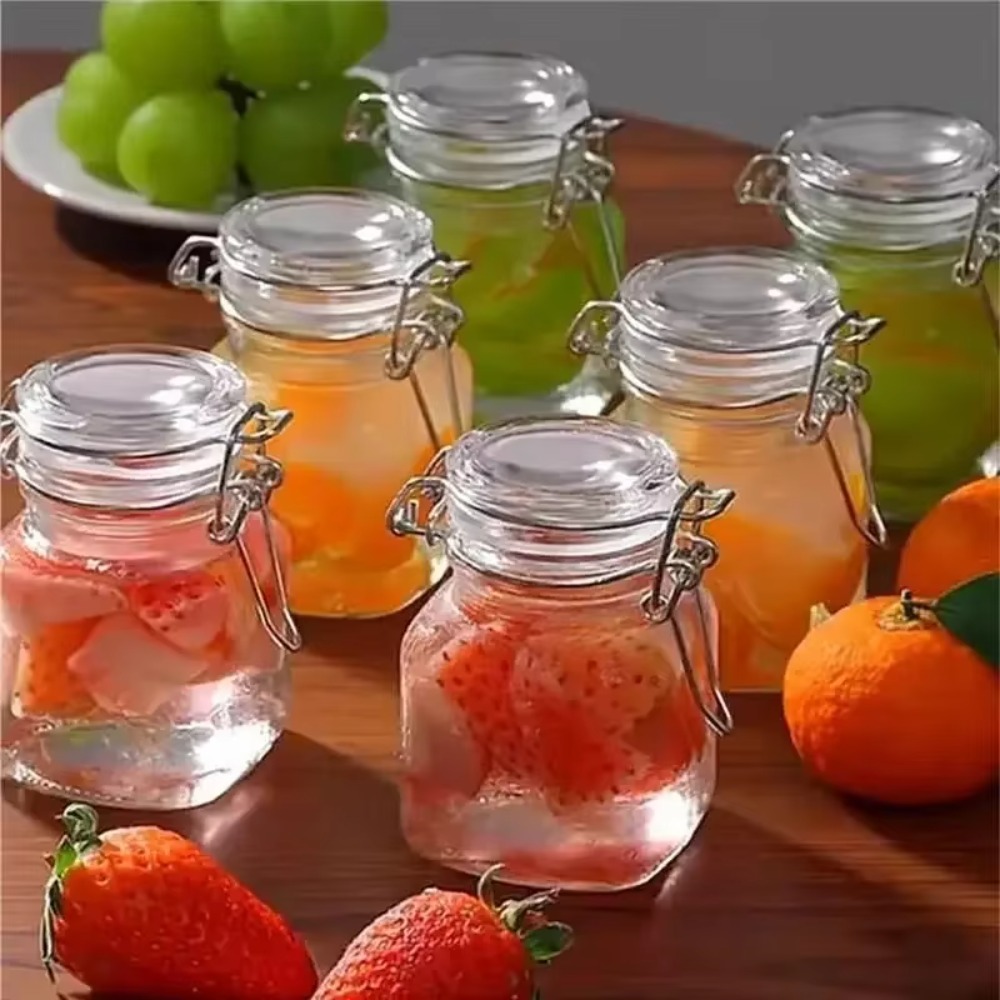 Tarro de vidrio sellado de 50/ - Food Storage Glass Set reseña y precio