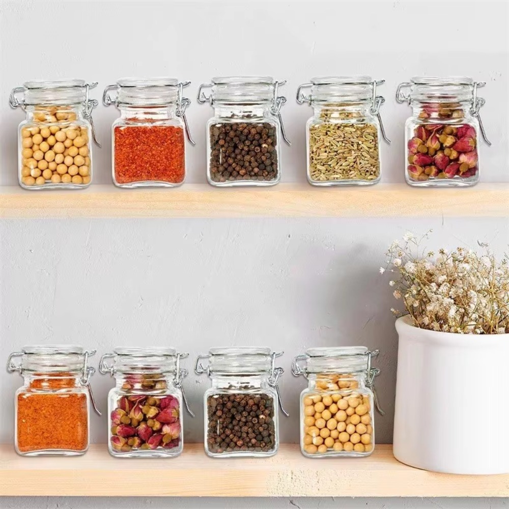 Tarro de vidrio sellado de 50/ - Food Storage Glass Set reseña y precio