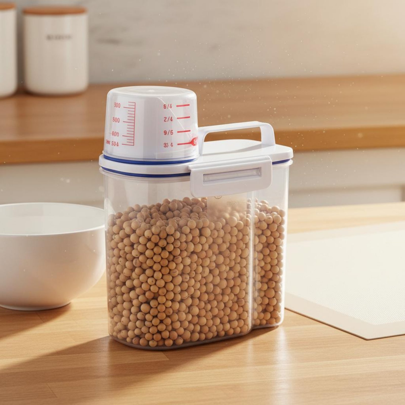 Contenedor de Arroz Seguro con - Food Storage In Pantry reseña y precio