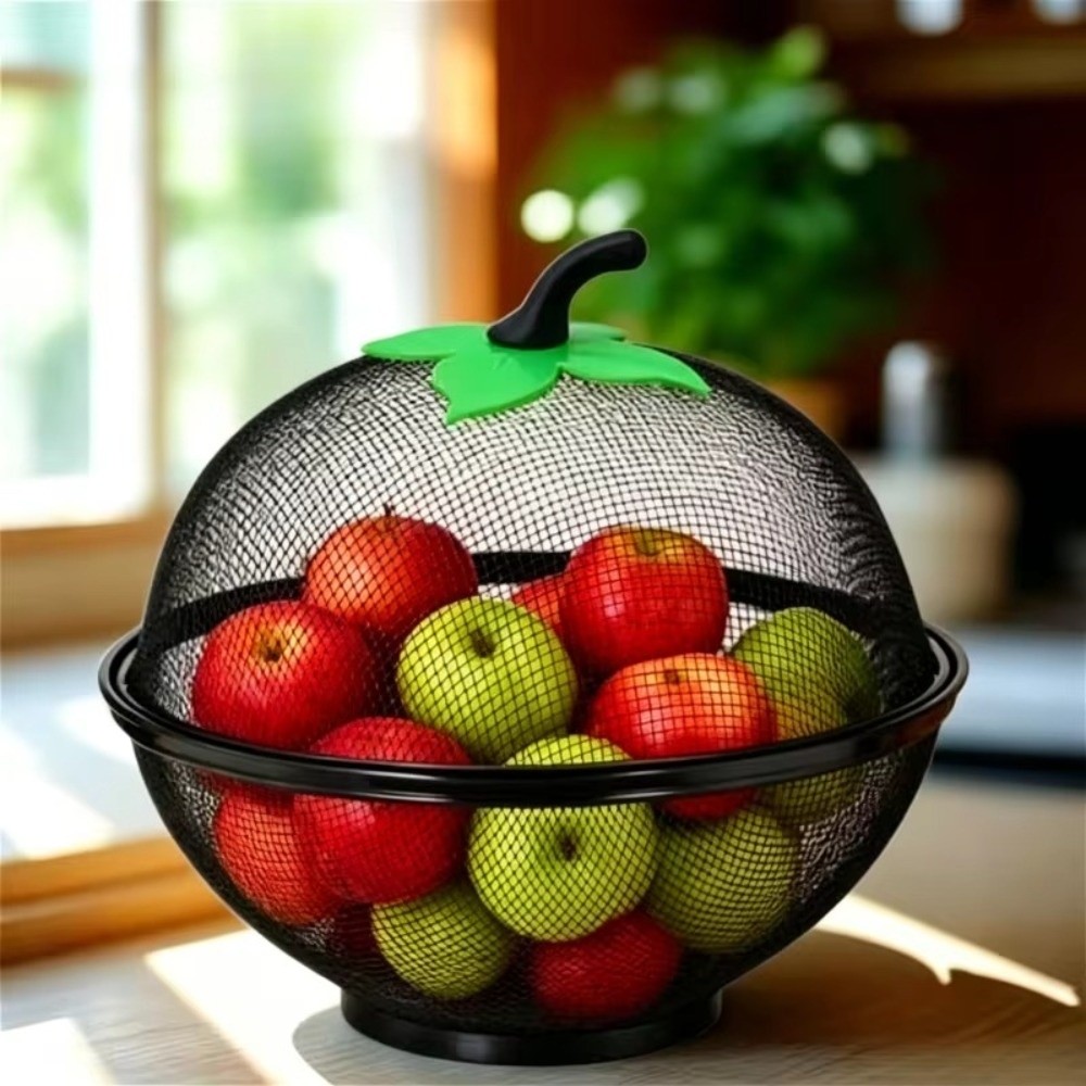 Cesta de frutas de metal con c - Food Storage Net reseña y precio