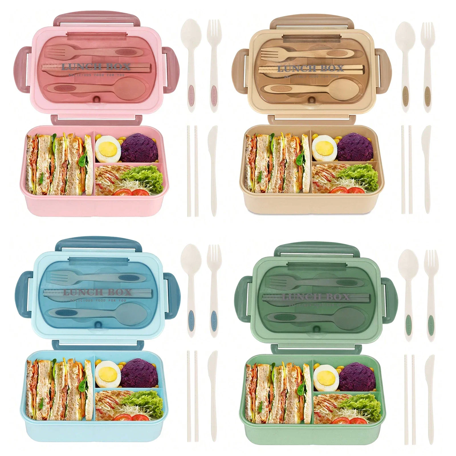 Lonchera Bento para Adultos co - Food Storage Microwave Safe reseña y precio