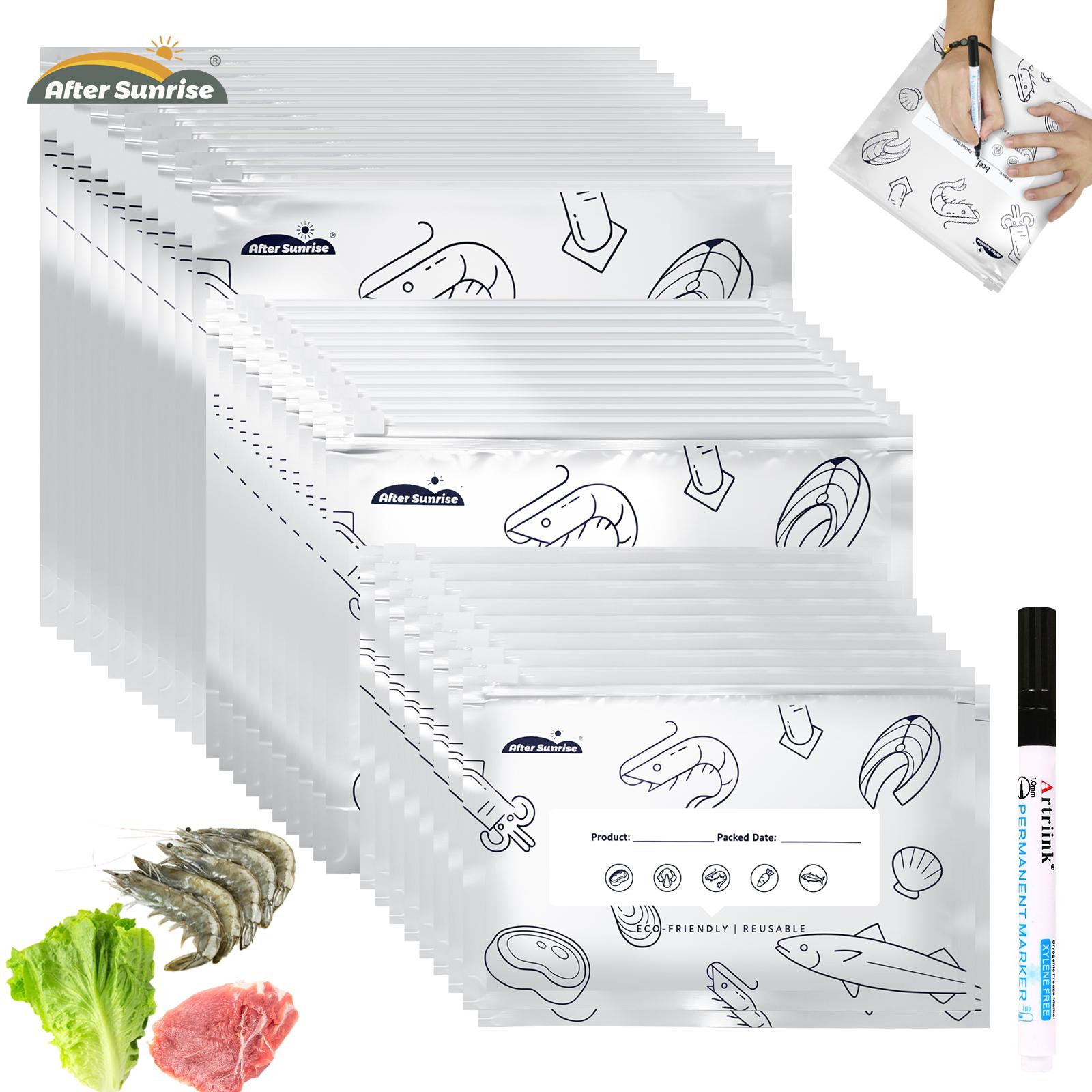 【Alimentos Refrigerados】Bolsas - Food Storage Vacuum Bags reseña y precio
