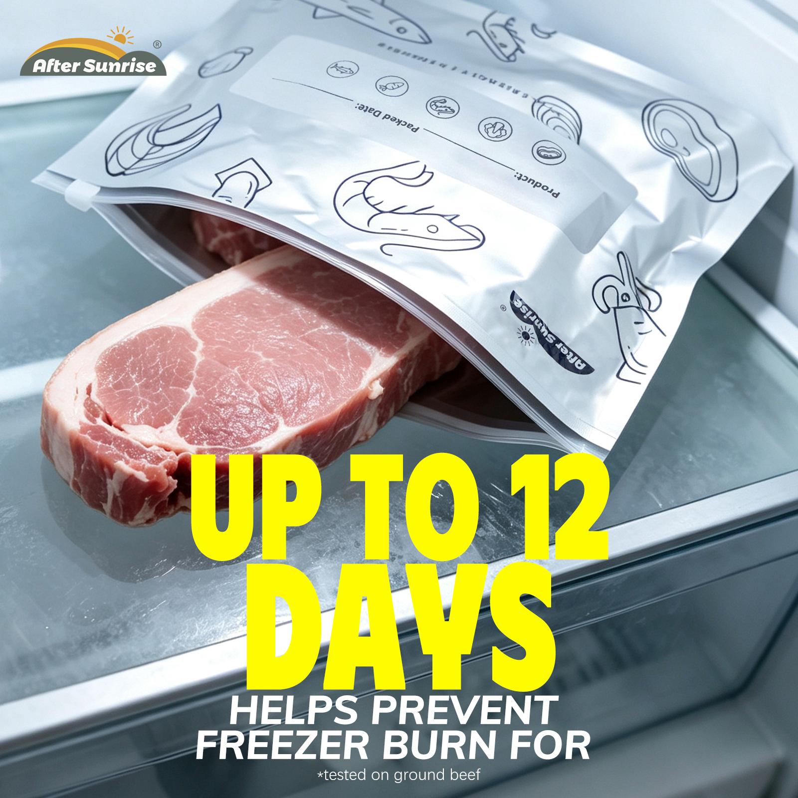 【Alimentos Refrigerados】Bolsas - Food Storage Vacuum Bags reseña y precio