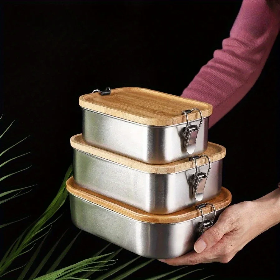 Nueva Lonchera de Acero Inoxid - Food Storage Warehouse reseña y precio