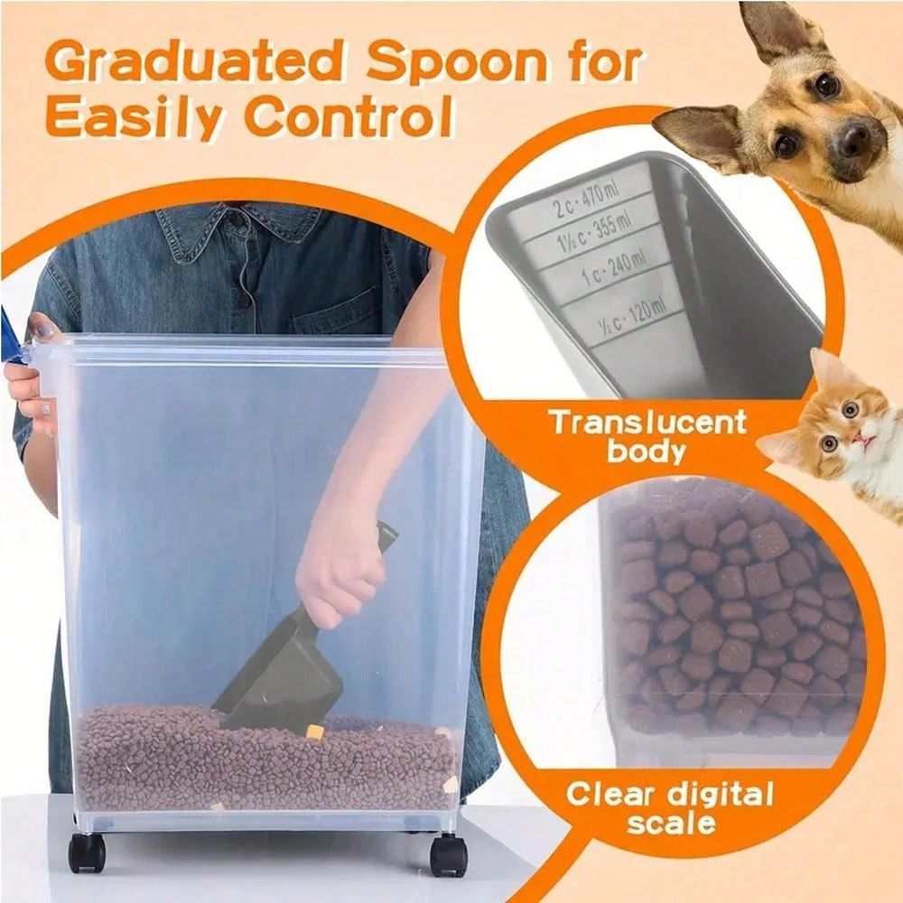 Contenedor de Almacenamiento d - Food Storage Dog reseña y precio