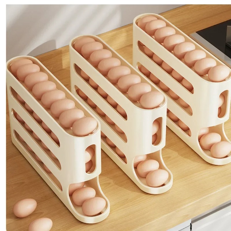 Organizador de Huevos Automáti - Egg Storage Holder reseña y precio