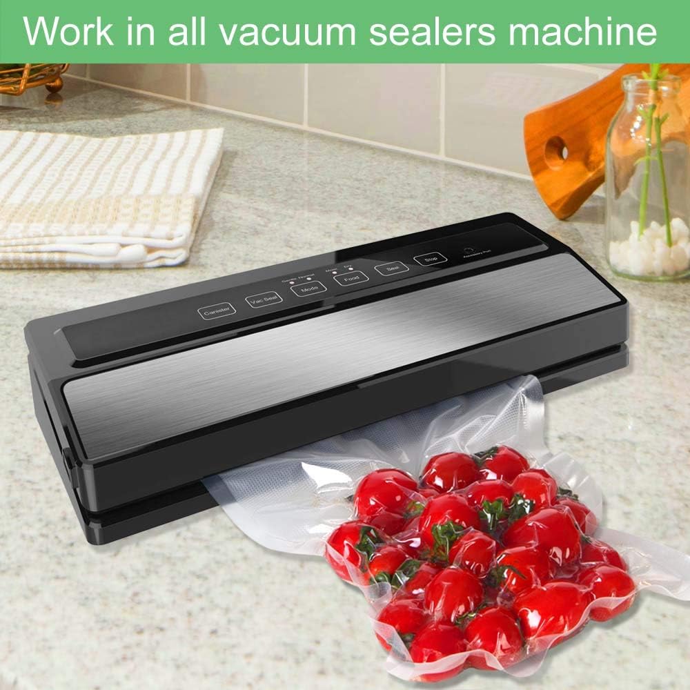 Rollo de bolsas selladoras al  - Food Storage Vacuum Bags reseña y precio