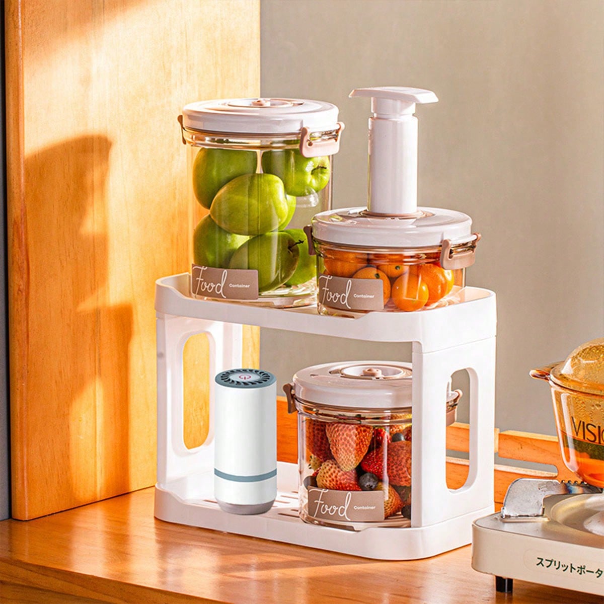 Contenedor de Alimentos al Vac - Food Storage Vacuum Containers reseña y precio
