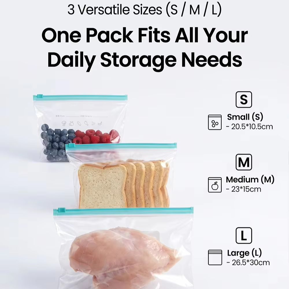 Bolsas de almacenamiento de al - Ziploc Food Storage reseña y precio