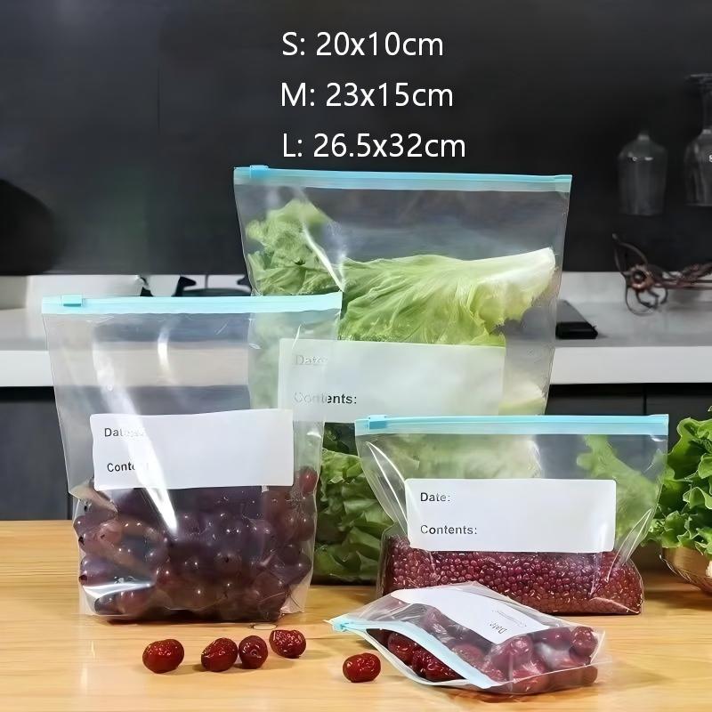 Bolsas de almacenamiento de al - Food Storage Microwave Safe reseña y precio