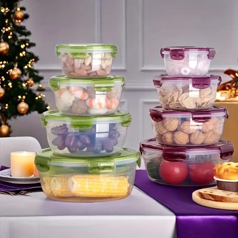 4 Recipientes de Plástico para - Food Storage Warehouse reseña y precio