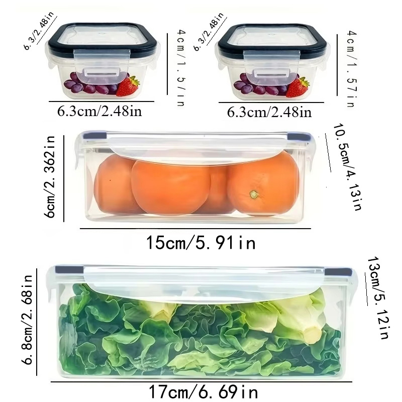 Juego de 8 Piezas que Incluye  - Food Storage Organiser reseña y precio