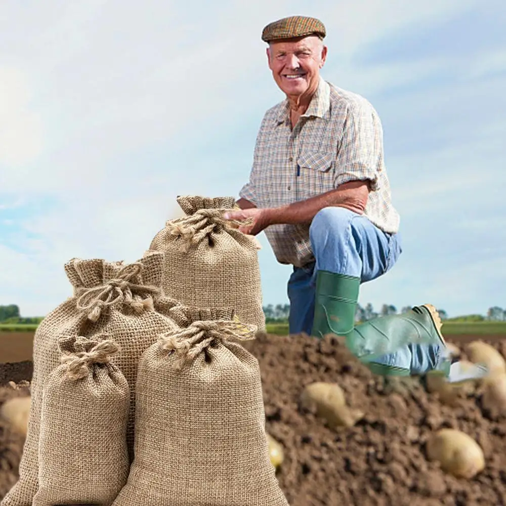 Sacos de yute para patatas, bo - Food Storage Roots reseña y precio