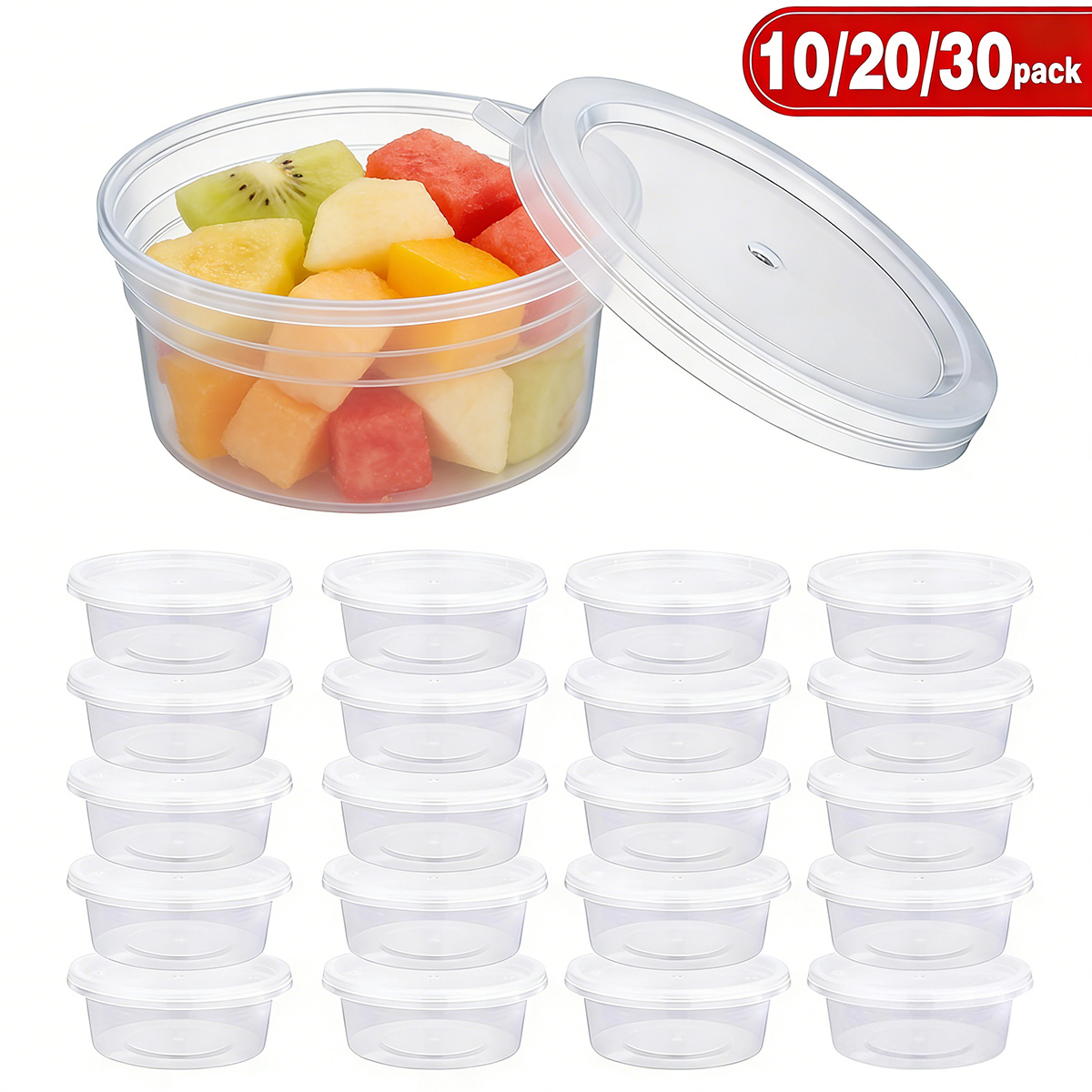 Paquete de 10/20/30 Recipiente - Food Storage Warehouse reseña y precio