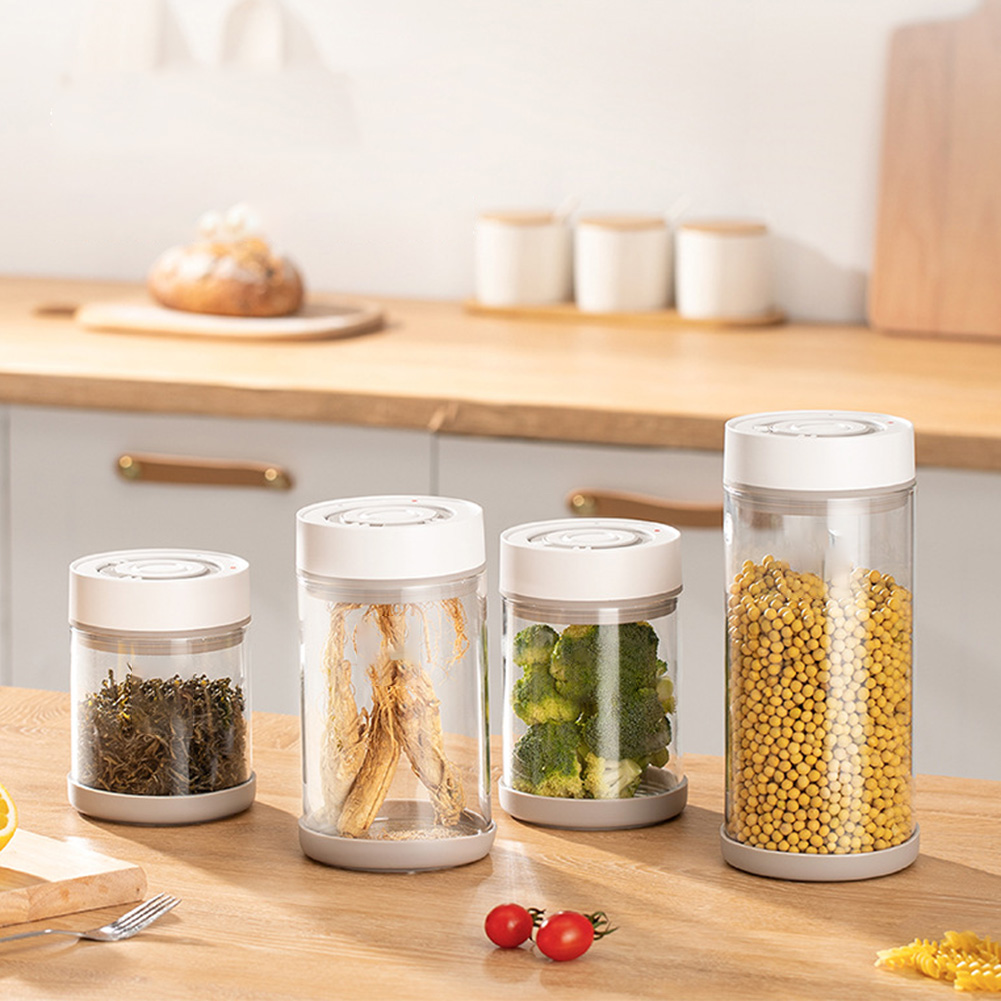 Tarro de vidrio a prueba de hu - Food Storage Vacuum Containers reseña y precio