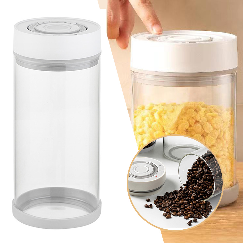 Tarro de vidrio a prueba de hu - Food Storage Vacuum Containers reseña y precio