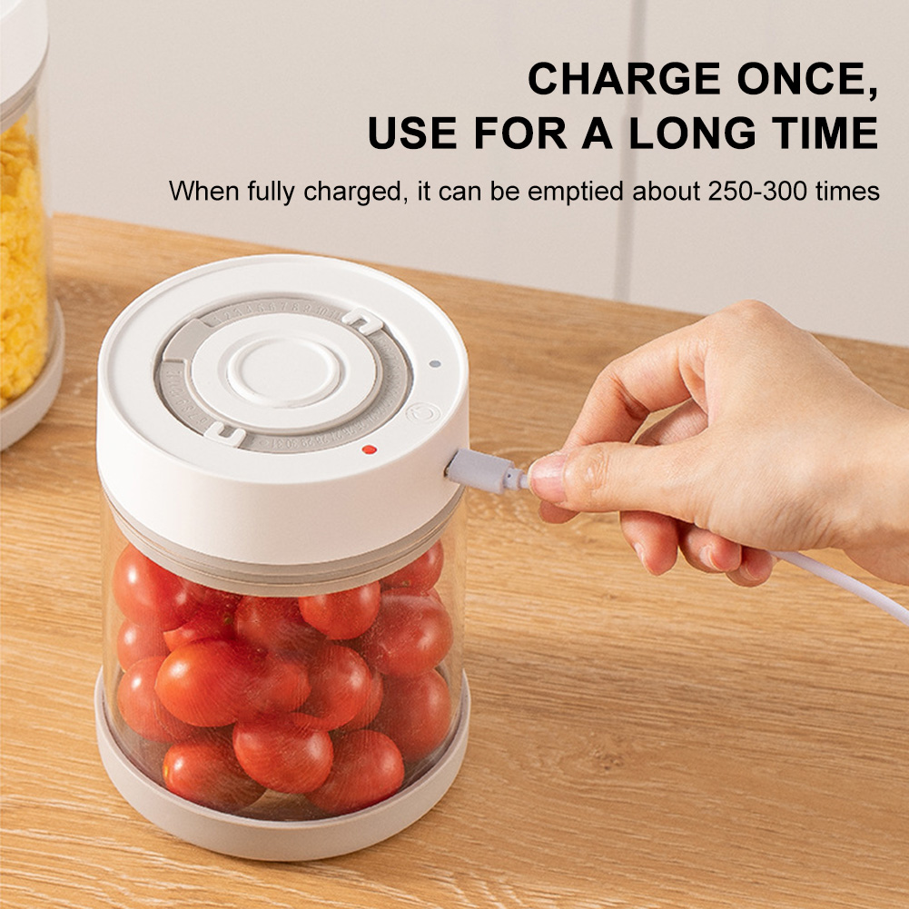 Tarro de vidrio a prueba de hu - Food Storage Vacuum Containers reseña y precio