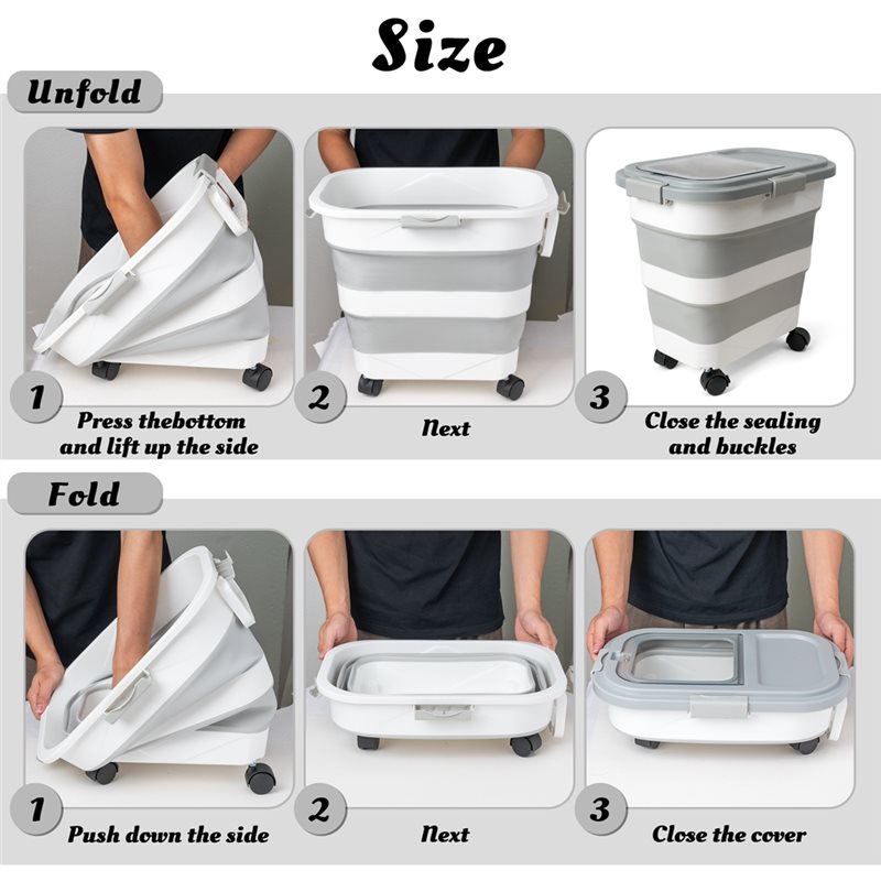 Contenedor de Almacenamiento d - Food Storage Dog reseña y precio