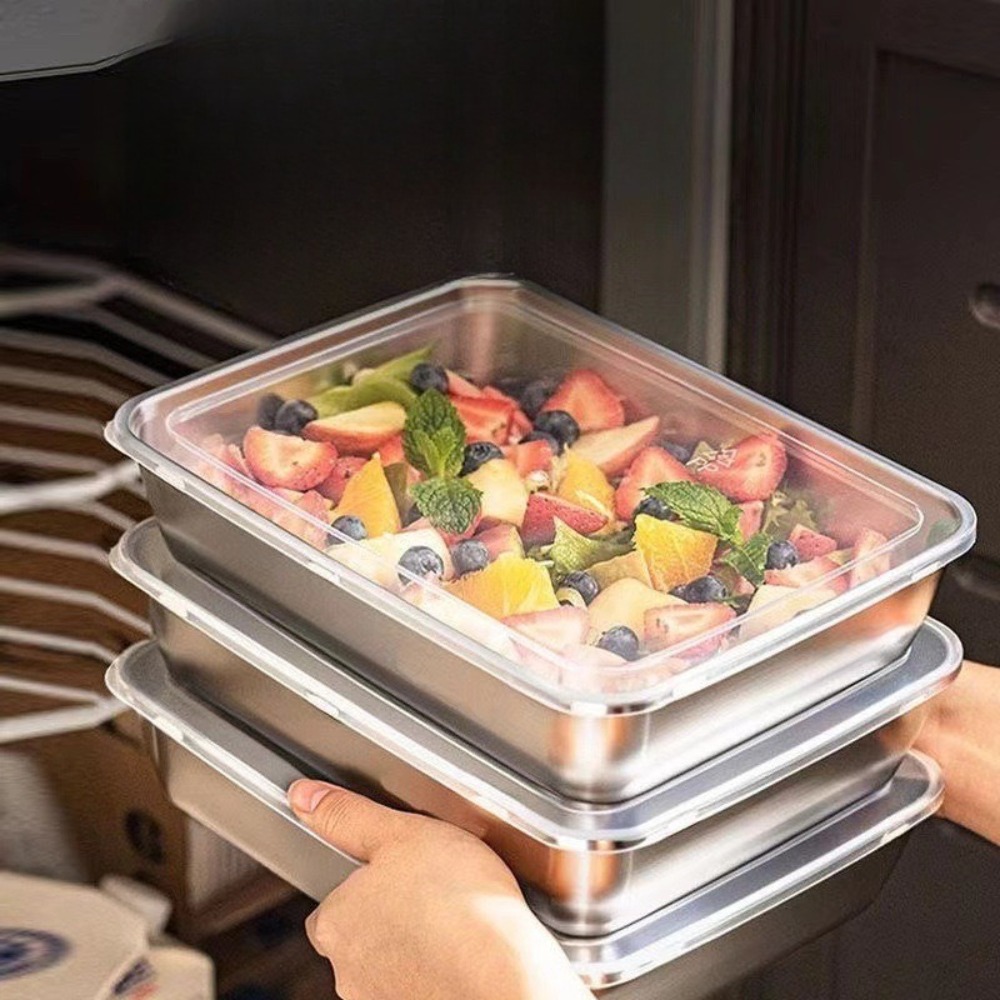 Bandeja de Servicio de Acero I - Food Storage Warehouse reseña y precio