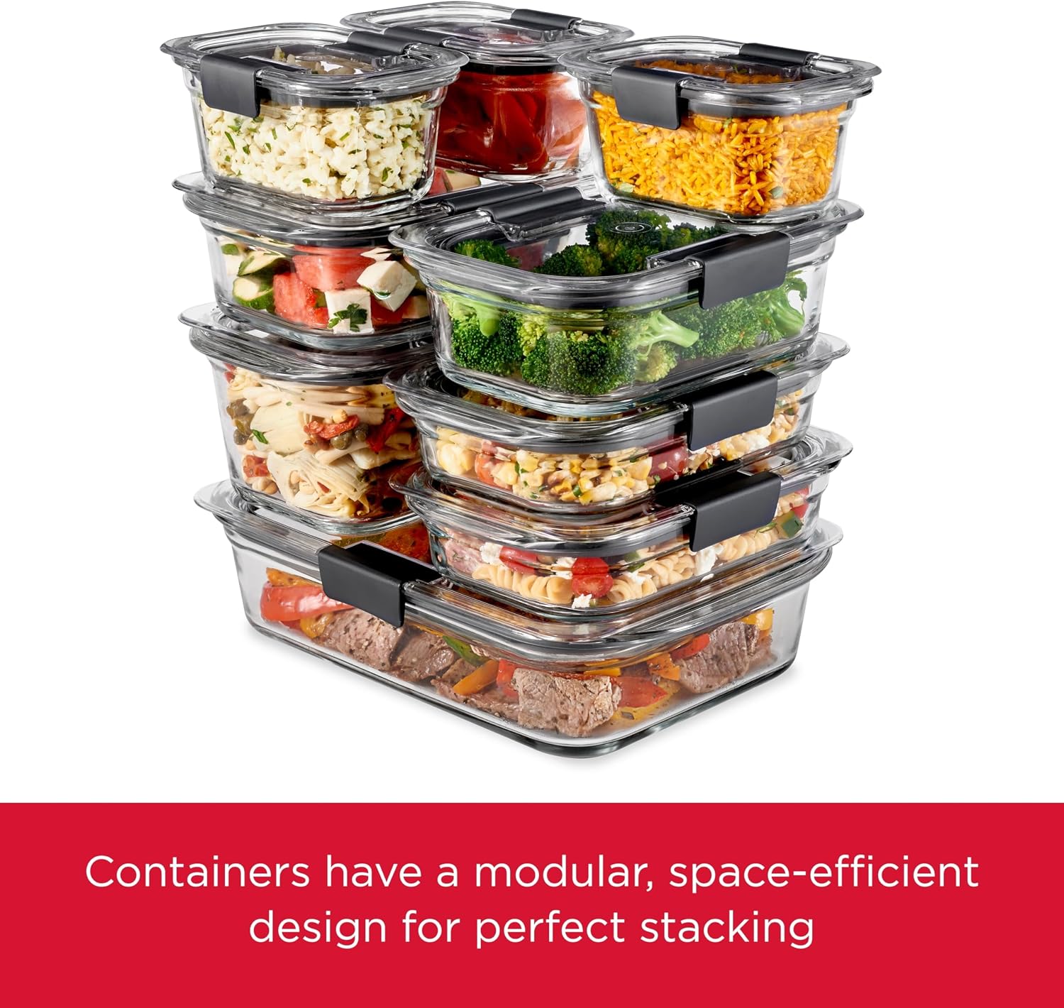 Recipientes de Vidrio Brillian - Food Storage Glass Set reseña y precio