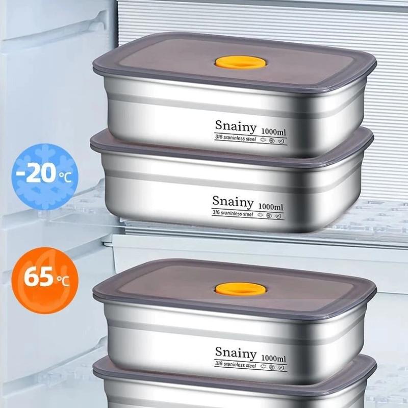 Lonchera Hermética de Acero In - Food Storage Vacuum Containers reseña y precio