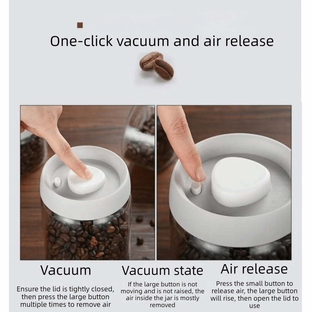 Frasco de Vidrio de Borosilica - Food Storage Vacuum Containers reseña y precio