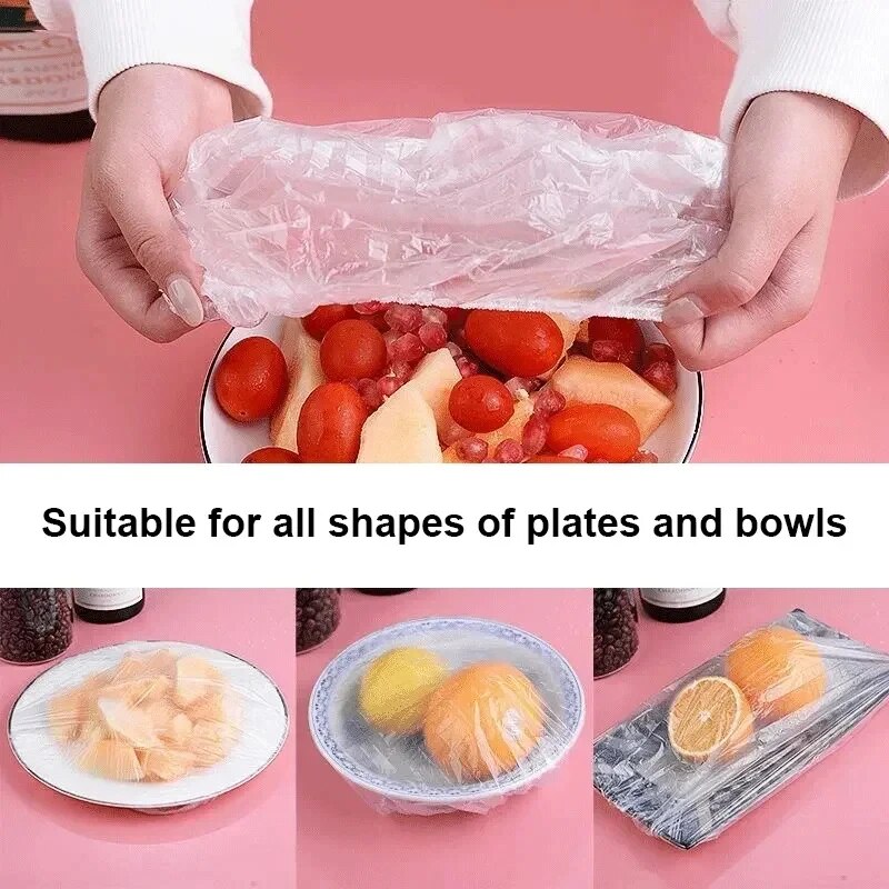100/200 unidades de gorros des - Food Storage Net reseña y precio