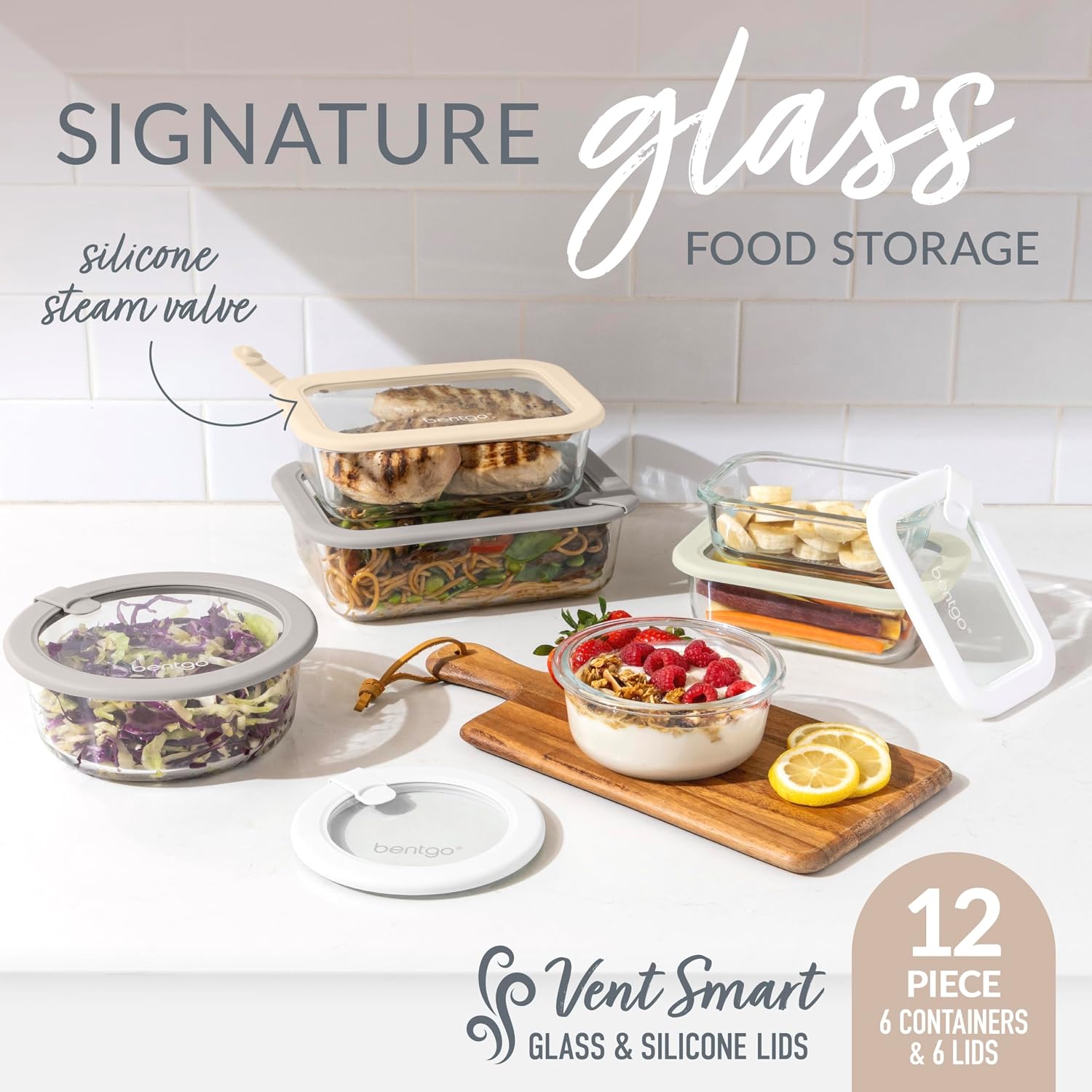 Recipientes de Vidrio para Alm - Food Storage Glass Set reseña y precio