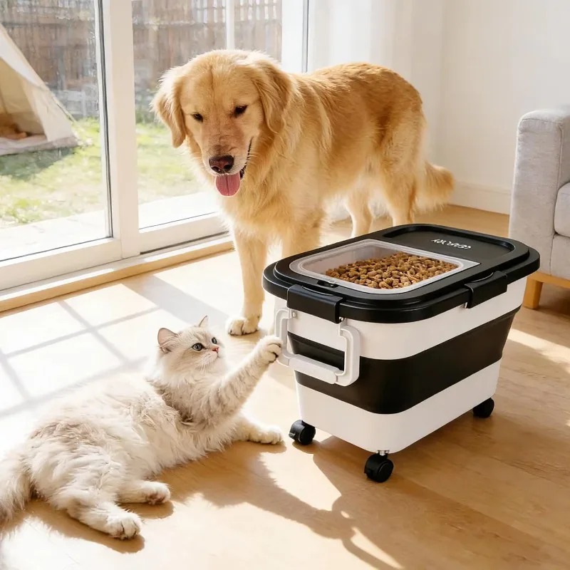 Contenedor de Almacenamiento d - Food Storage Dog reseña y precio