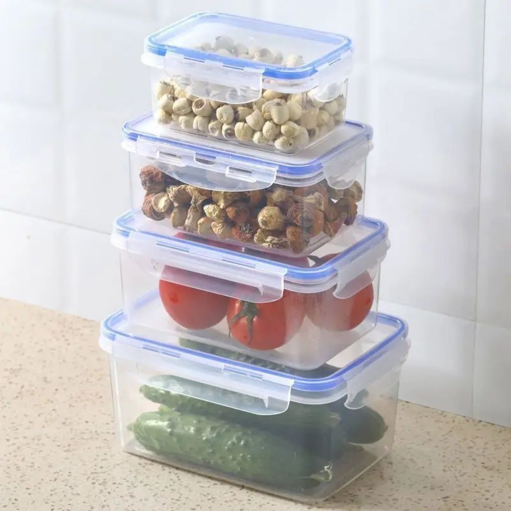1/4 Piezas de Recipientes de P - Food Storage Microwave Safe reseña y precio
