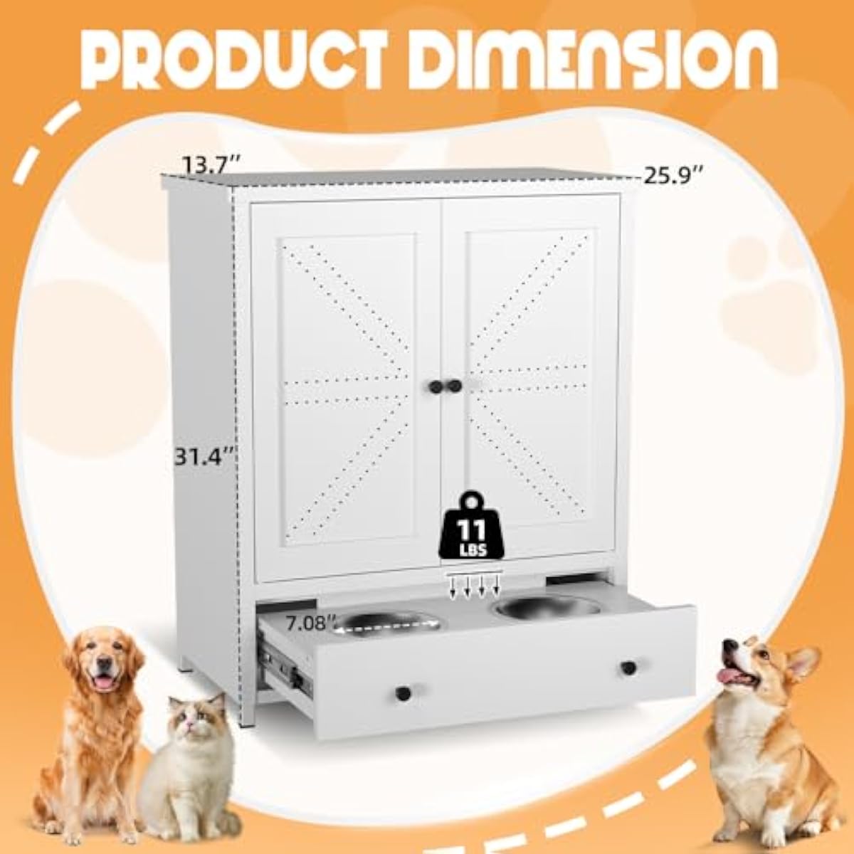 Estación de alimentación para  - Food Storage Dog reseña y precio