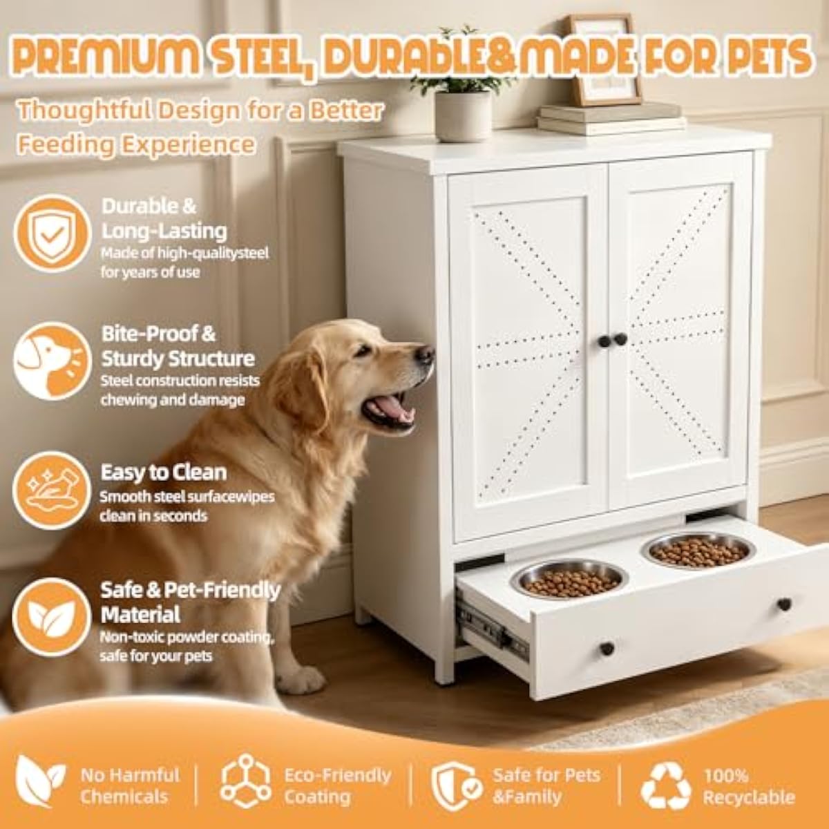 Estación de alimentación para  - Food Storage Dog reseña y precio