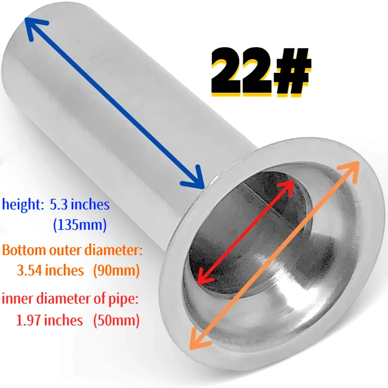22 #   32 #   Tubo de Acero In - Food Storage For reseña y precio